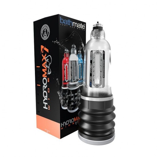 Прозрачная гидропомпа HydroMAX7 Wide Boy - Bathmate - в Комсомольске-на-Амуре купить с доставкой