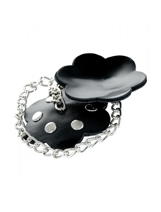 Черные пэстис с цепочкой Theatre - ToyFa - купить с доставкой в Комсомольске-на-Амуре