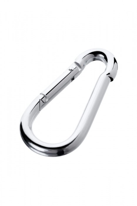 Серебристый карабин TOYFA Metal - ToyFa - купить с доставкой в Комсомольске-на-Амуре