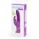 Лиловый вибратор-кролик Curve Rechargeable Rabbit Vibrator - 25,4 см. - Happy Rabbit купить в Комсомольске-на-Амуре с доставкой в Orgasmix.ru Лиловый вибратор-кролик Curve Rechargeable Rabbit Vibrator - 25,4 см. - Happy Rabbit