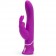 Лиловый вибратор-кролик Curve Rechargeable Rabbit Vibrator - 25,4 см. - Happy Rabbit купить в Комсомольске-на-Амуре с доставкой в Orgasmix.ru Лиловый вибратор-кролик Curve Rechargeable Rabbit Vibrator - 25,4 см. - Happy Rabbit