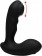 Черный стимулятор простаты Alpha-Pro 7X P-Milker Silicone Prostate Stimulator with Milking Bead - XR Brands - в Комсомольске-на-Амуре купить с доставкой