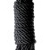 Черная веревка для шибари DELUXE BONDAGE ROPE - 5 м. - Dream Toys - купить с доставкой в Комсомольске-на-Амуре