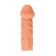 Телесная закрытая насадка с венками Cock Sleeve Size S - 13,8 см. - KOKOS - в Комсомольске-на-Амуре купить с доставкой Телесная закрытая насадка с венками Cock Sleeve Size S - 13,8 см. - KOKOS - в Комсомольске-на-Амуре купить с доставкой