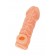 Телесная закрытая насадка с венками Cock Sleeve Size S - 13,8 см. - KOKOS - в Комсомольске-на-Амуре купить с доставкой Телесная закрытая насадка с венками Cock Sleeve Size S - 13,8 см. - KOKOS - в Комсомольске-на-Амуре купить с доставкой