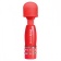 Красный жезловый мини-вибратор с кристаллами Mini Massager Love Edition - Bodywand в Комсомольске-на-Амуре Красный жезловый мини-вибратор с кристаллами Mini Massager Love Edition - Bodywand