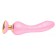Розовый вибростимулятор SANYA - 18,5 см. - Shunga купить в Комсомольске-на-Амуре с доставкой в Orgasmix.ru Розовый вибростимулятор SANYA - 18,5 см. - Shunga