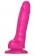 Розовый фаллоимитатор Strap-On-Me Sliding Skin Realistic Dildo size M - Strap-on-me купить с доставкой в интернет-магазине Orgasmix в Комсомольске-на-Амуре Розовый фаллоимитатор Strap-On-Me Sliding Skin Realistic Dildo size M - Strap-on-me