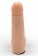 Фаллоимитатор телесного цвета на трусиках с плугом - 16,5 см. - LOVETOY (А-Полимер) - купить с доставкой в Комсомольске-на-Амуре