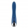 Синий вибратор-ротатор Spinning Vibe 1 - 18 см. - Satisfyer