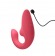 Розовый вибромассажер для двойной стимуляции Womanizer Blend - Womanizer