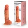 Телесный фаллоимитатор с внутренним стержнем - 18,5 см. - Erowoman-Eroman купить с доставкой в интернет-магазине Orgasmix в Комсомольске-на-Амуре Телесный фаллоимитатор с внутренним стержнем - 18,5 см. - Erowoman-Eroman