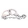 Наручники из металла с длинной цепочкой CHROME HANDCUFFS METAL HANDCUFFS W. KEY - NMC - купить с доставкой в Комсомольске-на-Амуре Наручники из металла с длинной цепочкой CHROME HANDCUFFS METAL HANDCUFFS W. KEY - NMC - купить с доставкой в Комсомольске-на-Амуре